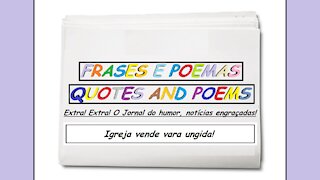 Notícias engraçadas: Igreja vende vara ungida! [Frases e Poemas]