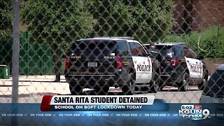 Weapon found, student detained at Santa Rita High School