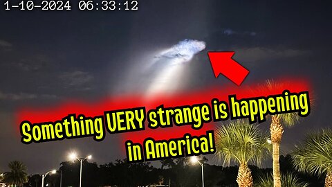 It's Nearly Here... Something VERY strange is happening in America!