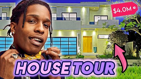 ASAP Rocky | House Tour | His Los Angeles & London Estates