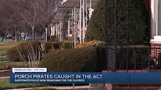 Eastpointe neighbor spots porch pirates, tracks them down to recover items