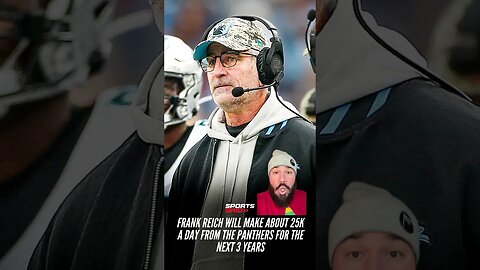 Carolina Panthers: Frank Reich is getting paid to do NOTHING!