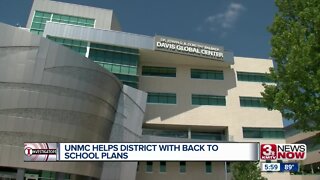 UNMC helps district with back to school plans