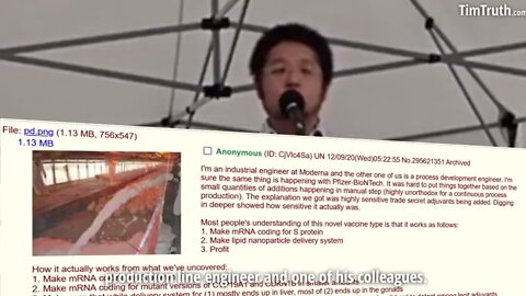 ( -0332 ) Dr. Daniel Nagase With Shocking Disclosure Re Moderna's "Product", Which May Extend Far Beyond the Jab