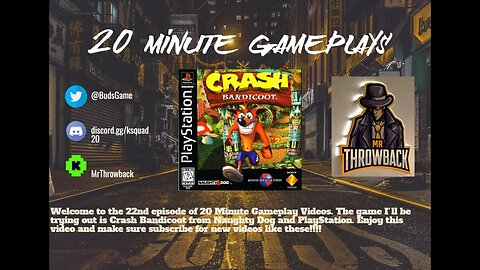 20 Minute Gameplays: Crash Bandicoot