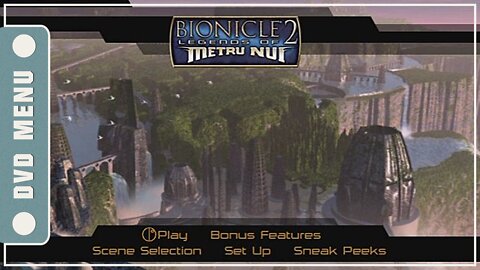 Bionicle 2 Legends of Metru Nui - DVD Menu