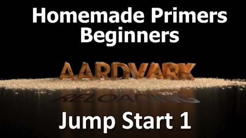 Reloading Primers for Beginners - Jump Start 1