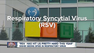 Increased number of RSV cases at Buffalo's Oishei Children's Hospital
