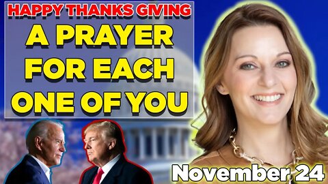 JULIE GREEN PROPHETIC WORD ✝️ HAPPY THANKS GIVING AND A PRAYER FOR EACH ONE OF YOU