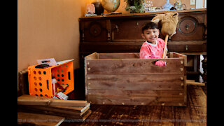 Rev. DIY Simple Wooden Toy Box