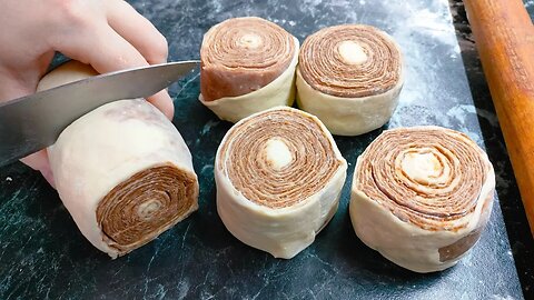 Everyone asks for the recipe. Amazing cinnamon rolls - crispy and layered.