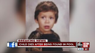 4-year-old with autism dies after wandering away from home, falling in pool