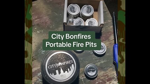 City Bonfires Portable Fire Kits Full Size and Mini Size