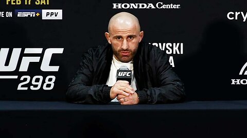 Alexander Volkanovski Post-Fight Press Conference - UFC 298