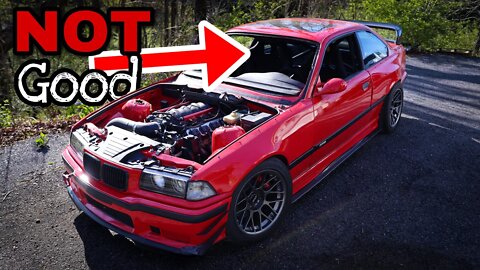 The Problem with LS Swaps + Old Cars - Major BMW E36 Issues!