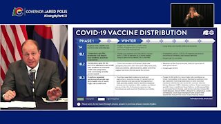 News Conference: Colorado aims to vaccinate all teachers over 2-3 weeks in February, Polis announces