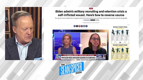 CRISIS as U.S. Military Recruiting Hits an All-Time Low | Sean Spicer