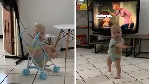 Dancing Baby Loses It When Favorite Song Is Played