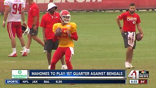 Chiefs eager for first preseason test Saturday