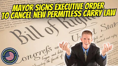 Mayor's Executive Order Cancels New Permitless Carry Law