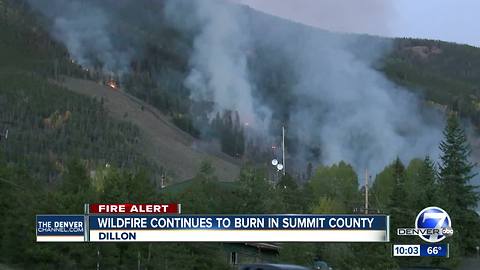 Wildfire sparks on Tenderfoot Mountain near Dillon, grows to 21 acres