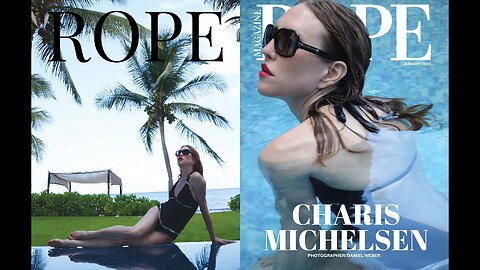 ROPE MAGAZIINE FEATURED CHARIS MICHELSEN ON THE FRONT AND BACK COVER OF THEIR JANUARY 2023 ISSUE
