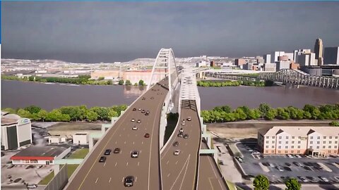 New renderings show how the Brent Spence Bridge corridor is being re-imagined