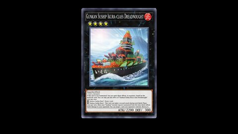 Yu Gi Oh! Gunkan Suship-Ikura class Dreadnought