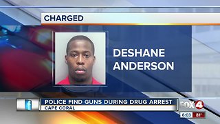 Man charged after police find drugs and guns in his Cape Coral home