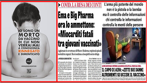 💉💀⚰️ RICONOSCIMENTO DELLA MORTE DI EVA A CAUSA DEL VACCINO 🙉🙈🙊...