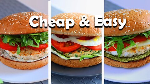 3 Healthy Chicken Burger Recipes Weight Loss