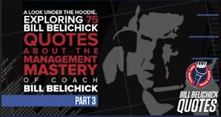 Bill Belichick Quotes (Part 3) | Exploring 75 Bill Belichick Quotes About Management Mastery