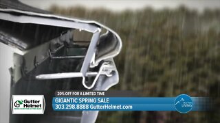 GIGANTIC Spring Sale // Improve Your Home @ 20% Off // Gutter Helmet