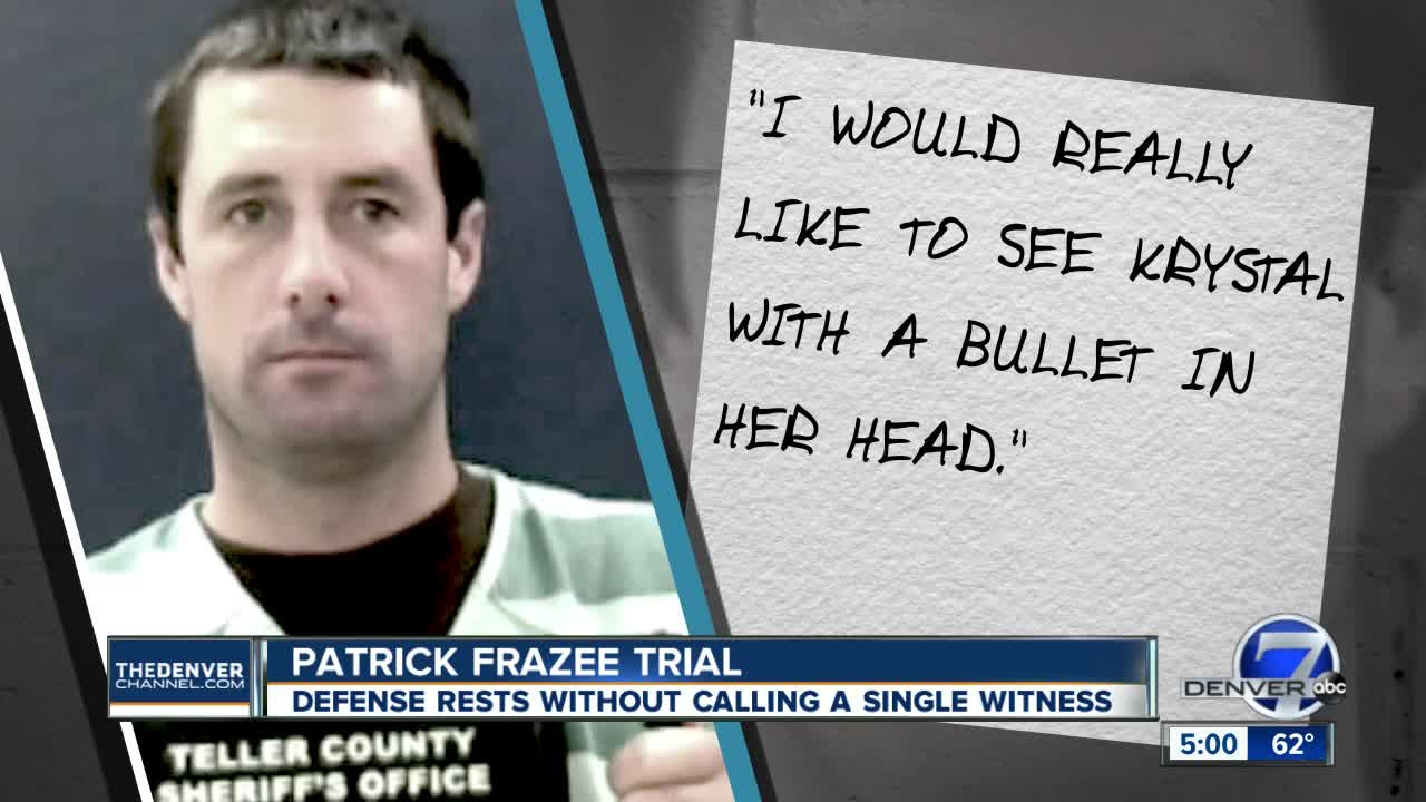 Patrick Frazee murder trial: Ex-inmate says Frazee asked him to kill witnesses, including Kenney