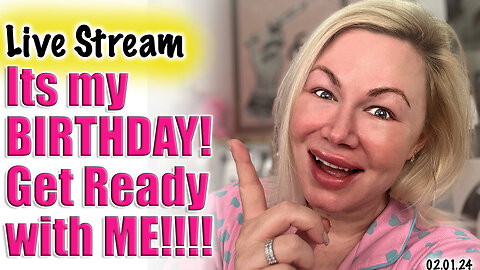 LIVE Get Ready with Me Birthday Surprise! Code Jessica10 saves you Money Honey