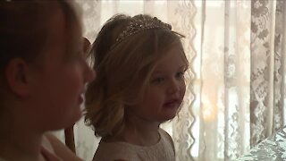 4-year-old Lyndhurst girl with hydrocephalus has wish to become a princess granted