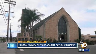 Three San Diego women file suit against Catholic Diocese