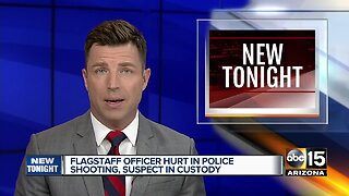 Flagstaff officer hurt during shootout with suspect