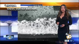 10News Pinpoint Weather with Meteorologist Angelica Campos