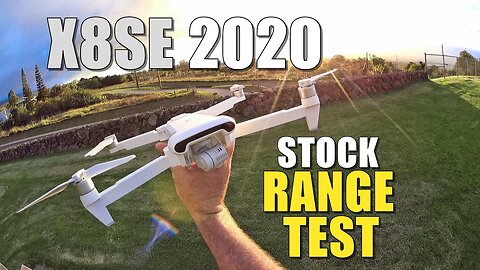 FIMI X8SE 2020 Edition Range Test to 0% Power - How Far Will it Go?