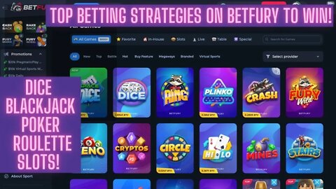 Top Betting Strategies On Betfury To Win! Dice, Blackjack, Poker, Roulette, Slots! #BFoverview
