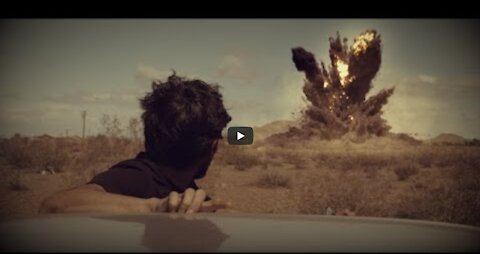 Blender 3d: Live Action Desert Explosion(Promo for the KHAOS explosion add-on)