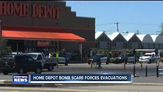 Bomb squad called to Home Depot store
