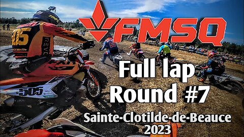 FMSQ Round #7 2023 Sainte-Clotilde-de-Beauce | Full Lap Raw | Dirt Bike Enduro Race #enduro #2stroke