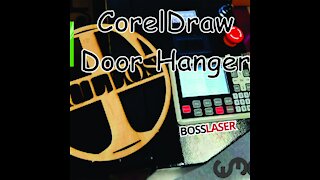 Laser Cut Holiday Door Hanger CorelDraw Tutorial