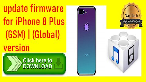 iOS 13.3.1 update for iPhone 8 Plus (GSM) (Global) ipsw Firmware download