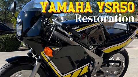 Yamaha Ysr50 restoration