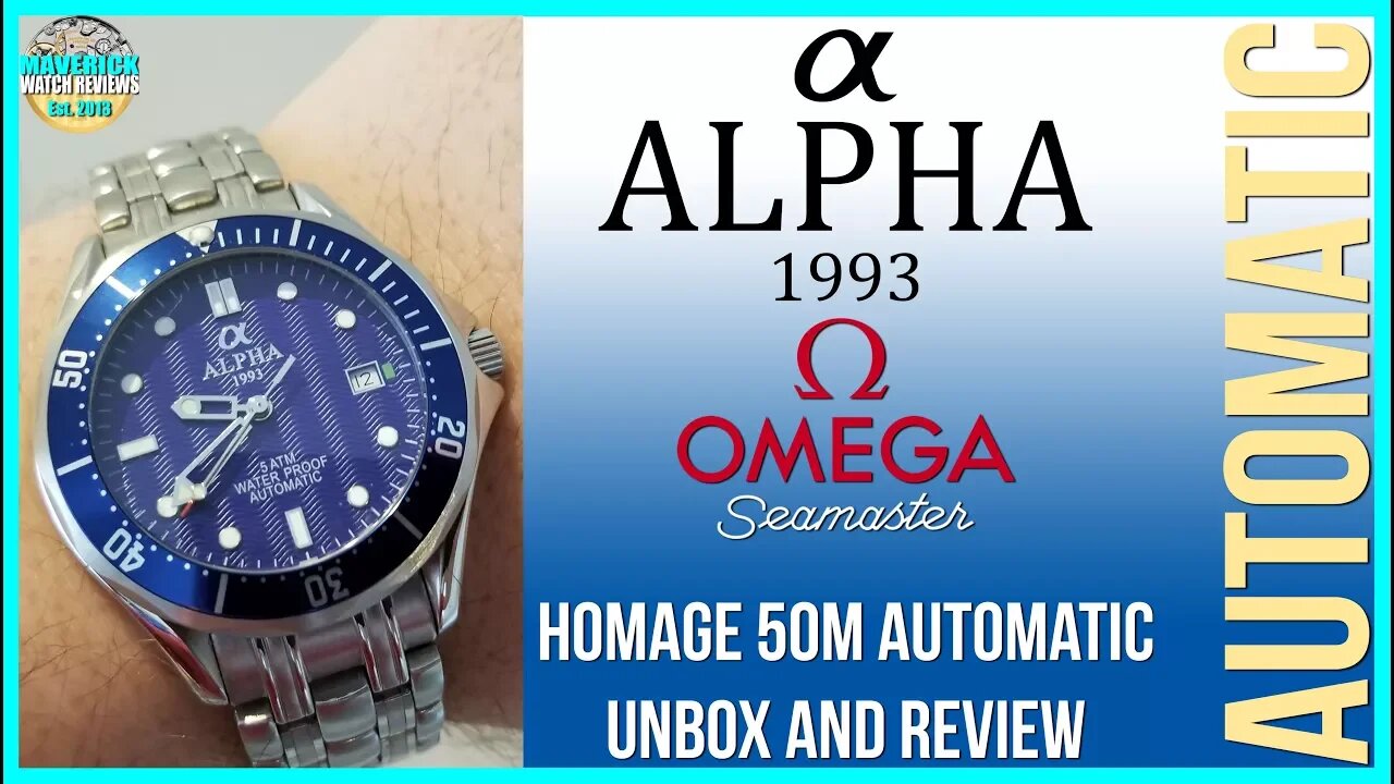 Omega seamaster homage discount watches