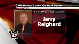 CMU places gymnastics coach on leave