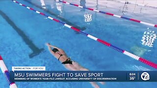 MSU swimmers fight to save sport